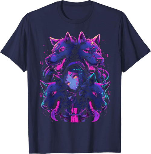 Anime Manga Cyberpunk Aesthetic Techwear Harajuku | Wolf