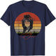 Retro Sunset Vintage-Chers Love Tour 2021 women T-Shirt - T-Shirt | Navy
