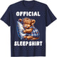 Highland_cow - Official Sleepshirt Pajamas Nightgown T-Shirt - T-Shirt | Navy