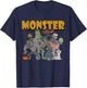 Monster Mash Vintage Ghost Halloween Funny T-Shirt - T-Shirt | Navy