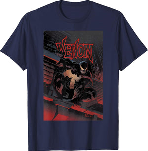 Marvel Comixology Venom Issue# 11 Comic Book Cover T-Shirt - T-Shirt | Navy
