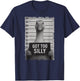Funny Goose Got Silly Meme Animal Lover Mugshot Boys Girls T-Shirt - T-Shirt | Navy
