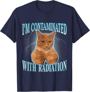 I'm Contaminated With Radiation T-Shirt - T-Shirt | Navy