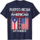 Puerto Rican By Blood American By Birth Patriot By Choice T-Shirt - T-Shirt | Navy