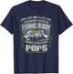 My Fishing Buddy Calls Me Pops Shirt Fishing Dad Shirt T-Shirt - T-Shirt | Navy