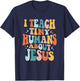 Inspire Faith with I Teach Tiny Humans About Jesus T-Shirt - T-Shirt | Navy