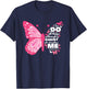 Philippians 4:13 Butterfly Christ Bible Verse Gift T-Shirt - T-Shirt | Navy