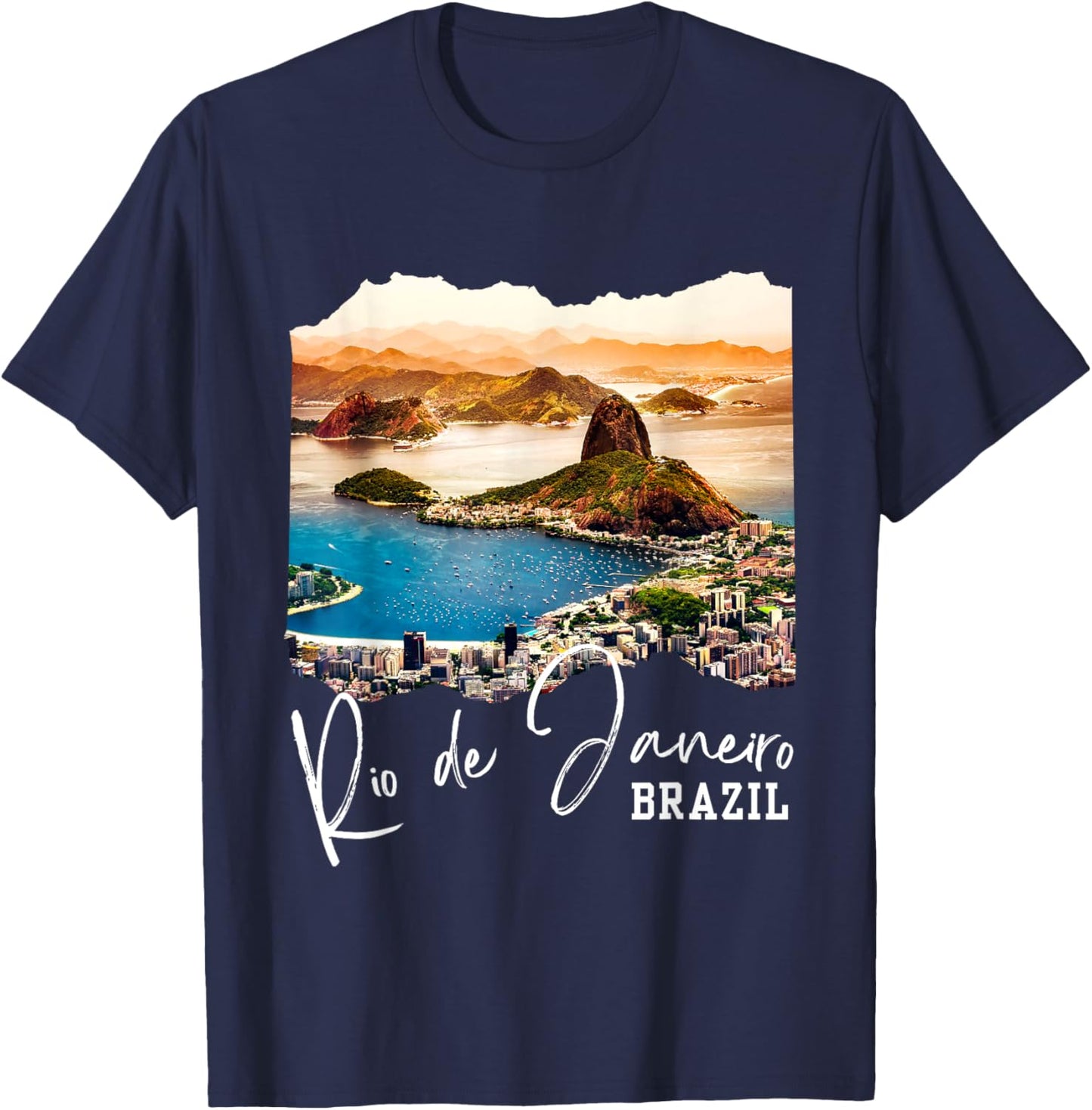 Rio de Janeiro Souvenir / Rio de Janeiro T-Shirt - T-Shirt | Navy