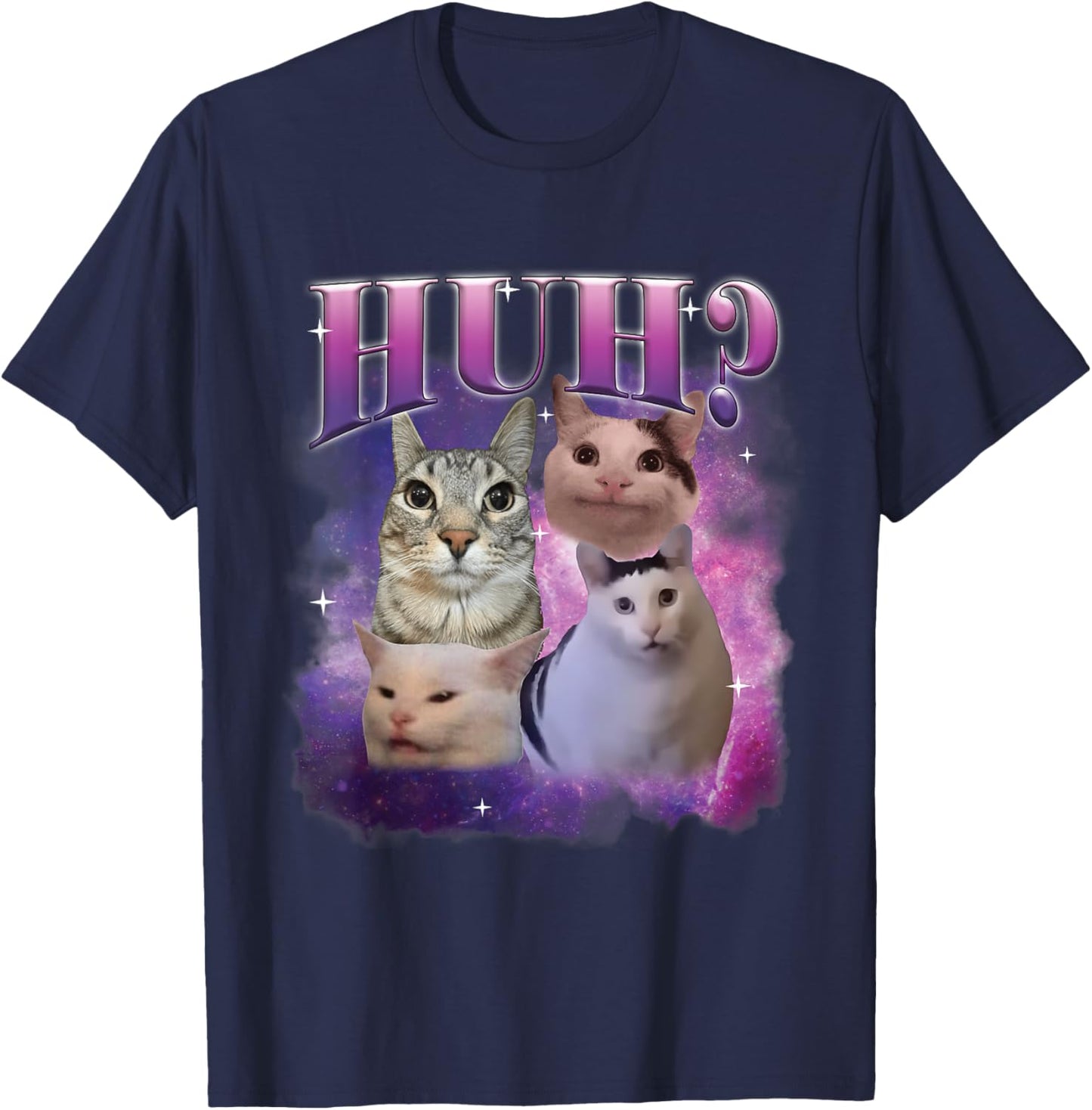Weird Cat Lovers Humor Women Kids T-Shirt - T-Shirt | Navy
