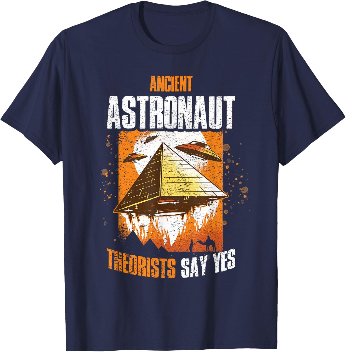 Ancient Alien Theorist T-Shirt - T-Shirt | Navy