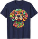 Fruit Loops Cat: Meaow Fruit Loops T-Shirt - T-Shirt | Navy