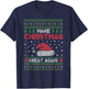Make Christmas Great Again Funny Holiday Christmas T-Shirt - T-Shirt | Navy