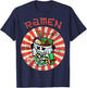 Cute Ramen Skater Kawaii Anime Skateboard Lover Teens T-Shirt - T-Shirt | Navy