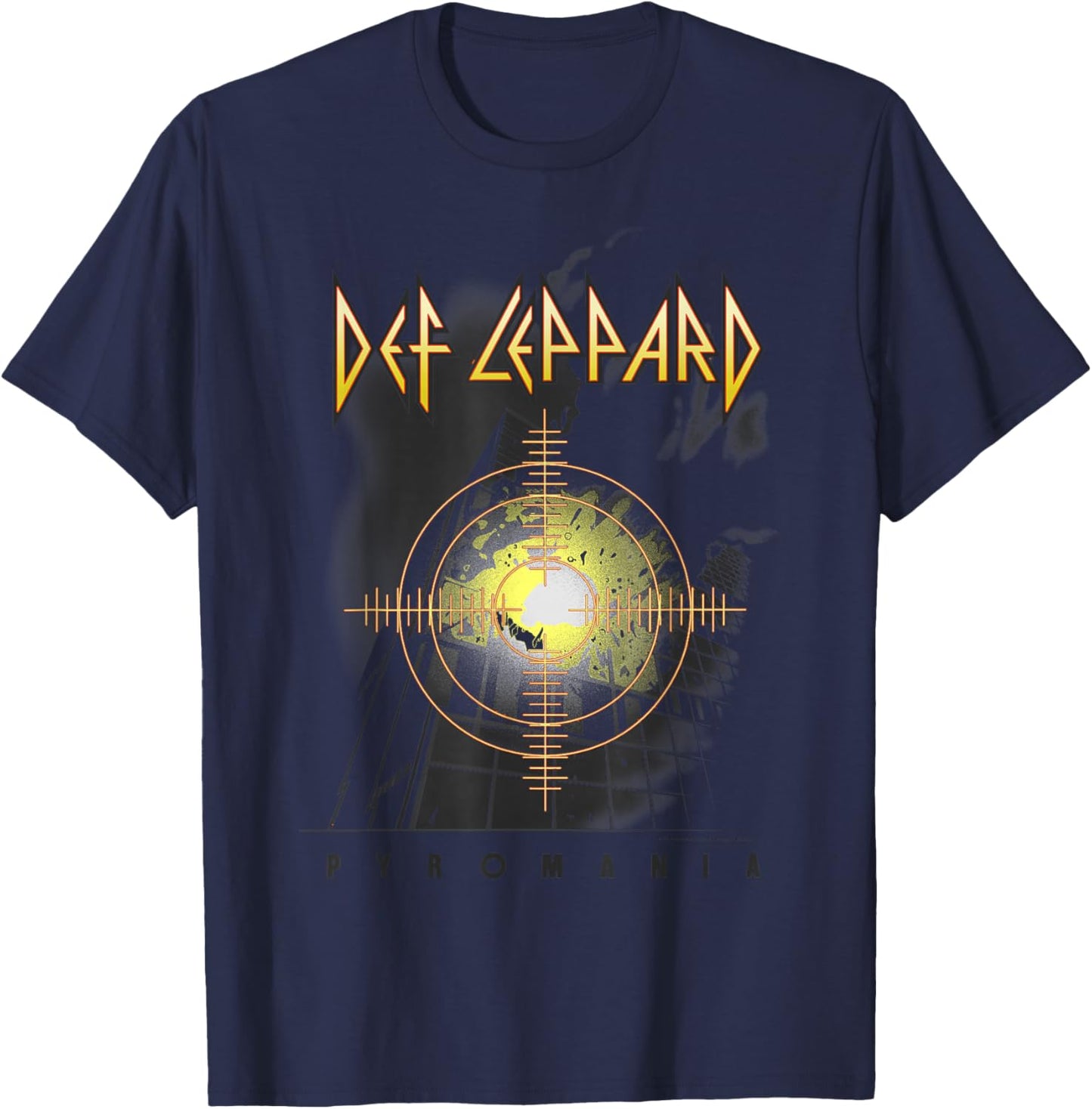 Def Leppard - Pyro T-Shirt - T-Shirt | Navy