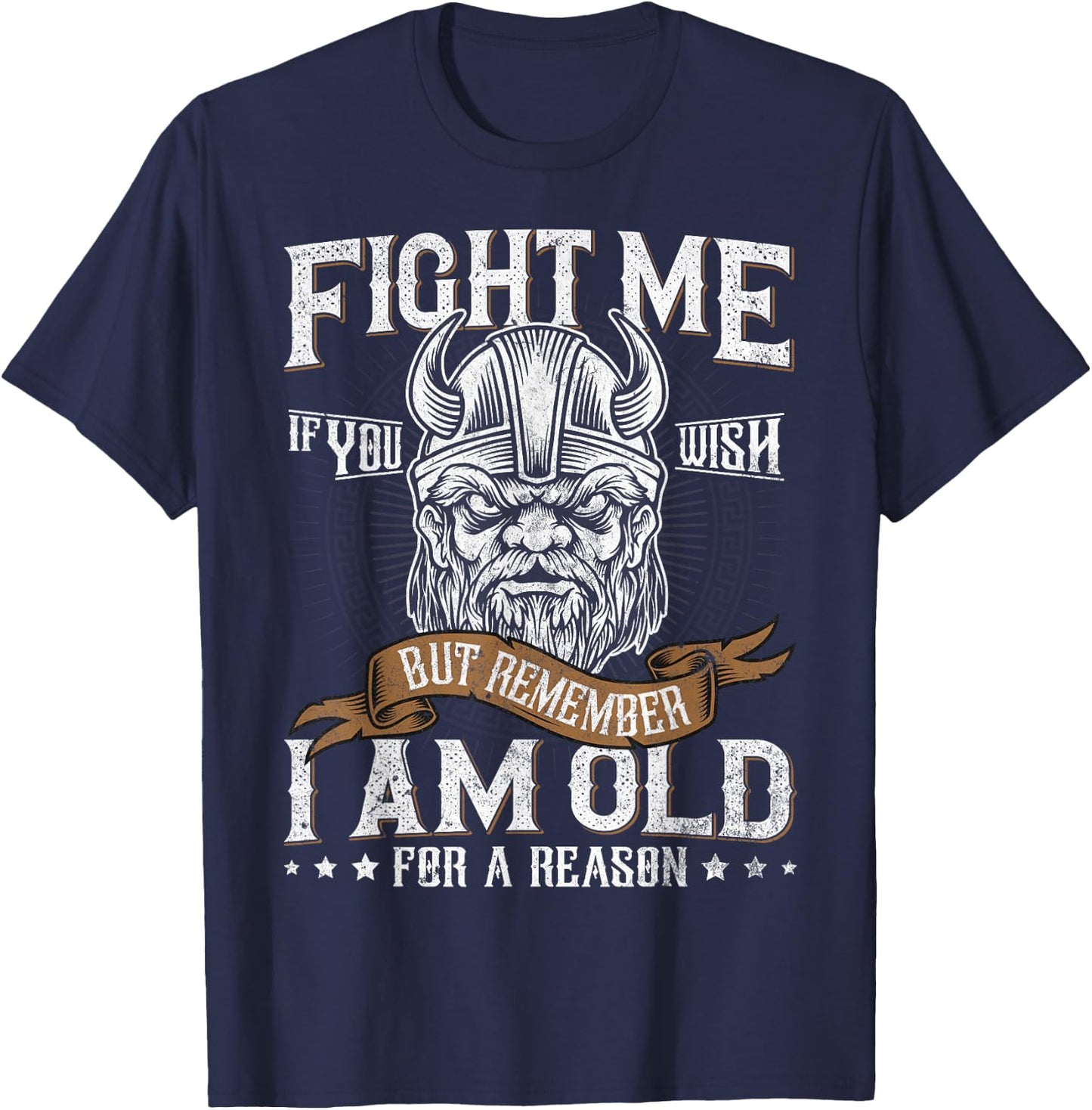 Viking Quote Celtic Symbols Nordic Culture T-Shirt - T-Shirt | Navy