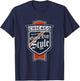 Chicago Pride - Windy City Classic Beer Label T-Shirt - T-Shirt | Navy