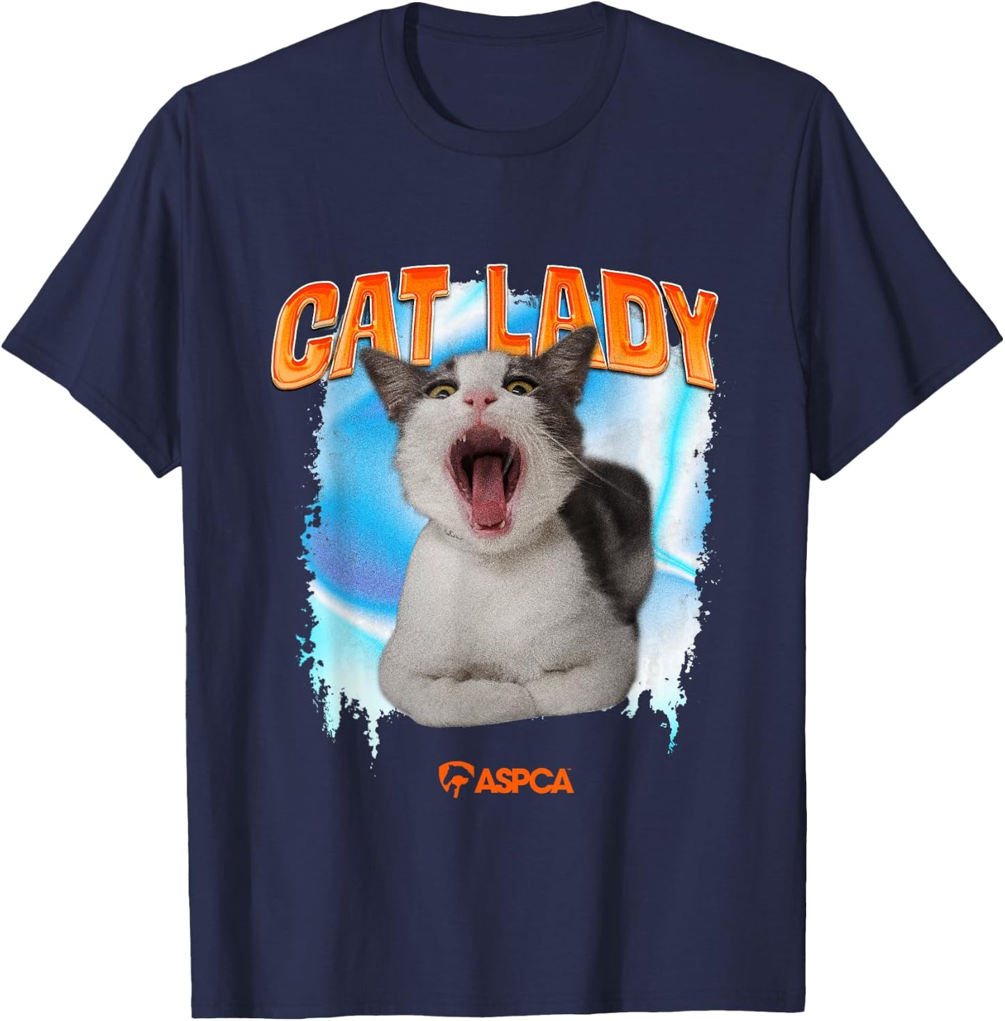 Cat Lady T-Shirt - T-Shirt | Navy
