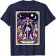 The Dog Mom Tarot Card Women Dog Mama Pup Puppy Skeleton T-Shirt - T-Shirt | Navy