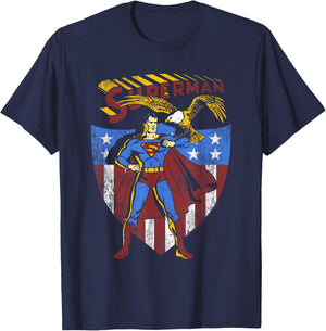 Superman All American T-Shirt - T-Shirt | Navy