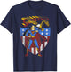 Superman All American T-Shirt - T-Shirt | Navy