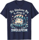 Seafood Allergic To Shellfish T-Shirt - T-Shirt | Navy