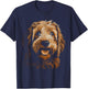 Labradoodle Motif Pet Artwork Dog Labradoodle Men Women Kids T-Shirt - T-Shirt | Navy