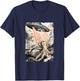 Vintage Octopus UFO UAP Alien Octopus Octopus T-Shirt - T-Shirt | Navy