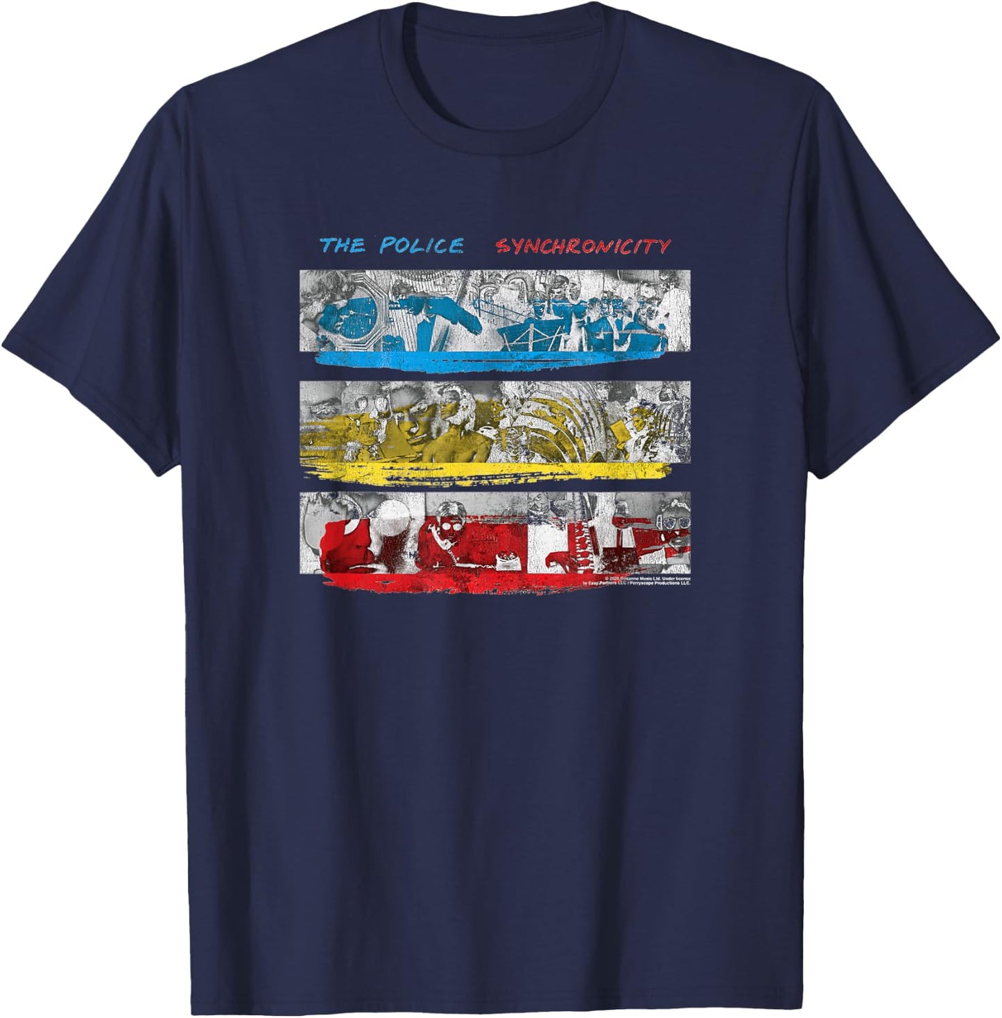 The Police Syncronicity T-Shirt - T-Shirt | Navy