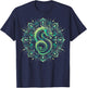 Geometric Dragon Mandala T-Shirt - T-Shirt | Navy