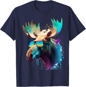 Elk T-Shirt - T-Shirt | Navy