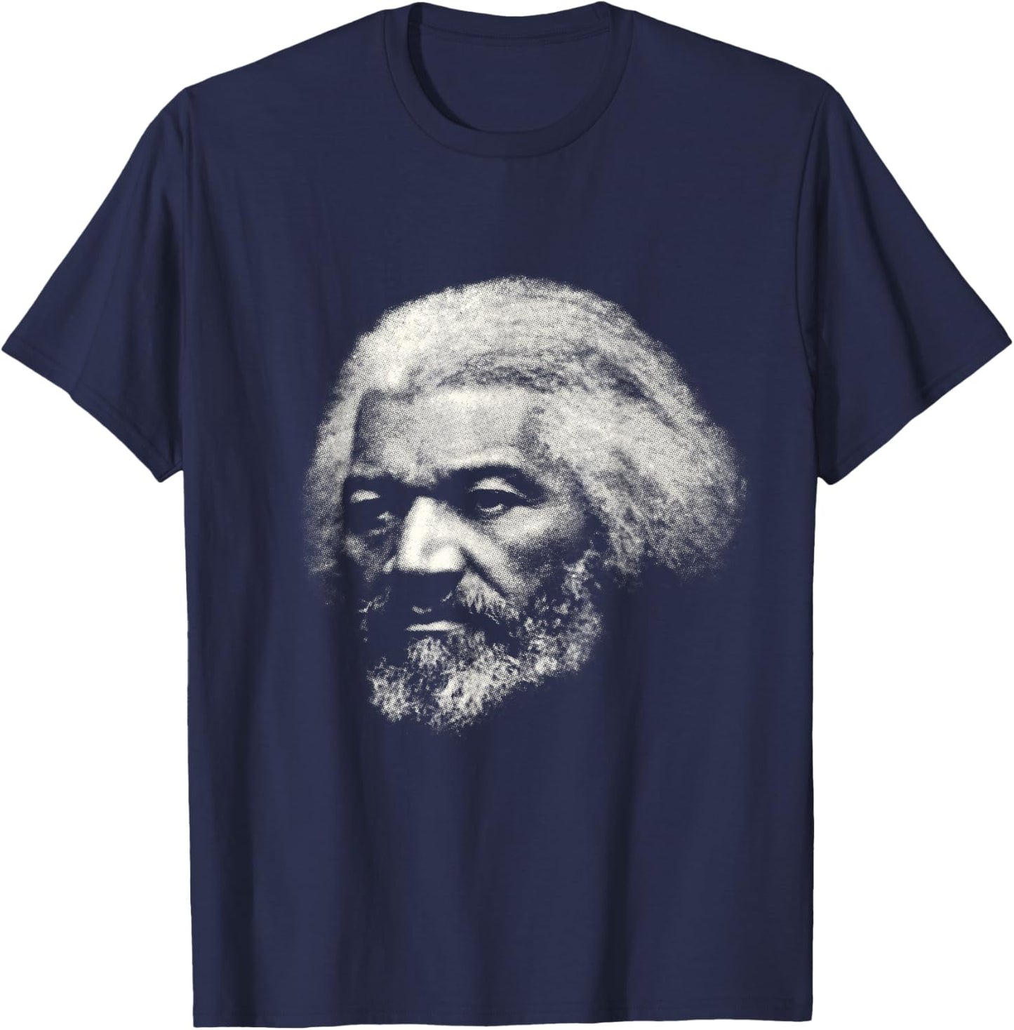 American Black History Frederick Douglass Teacher T-Shirt - T-Shirt | Navy
