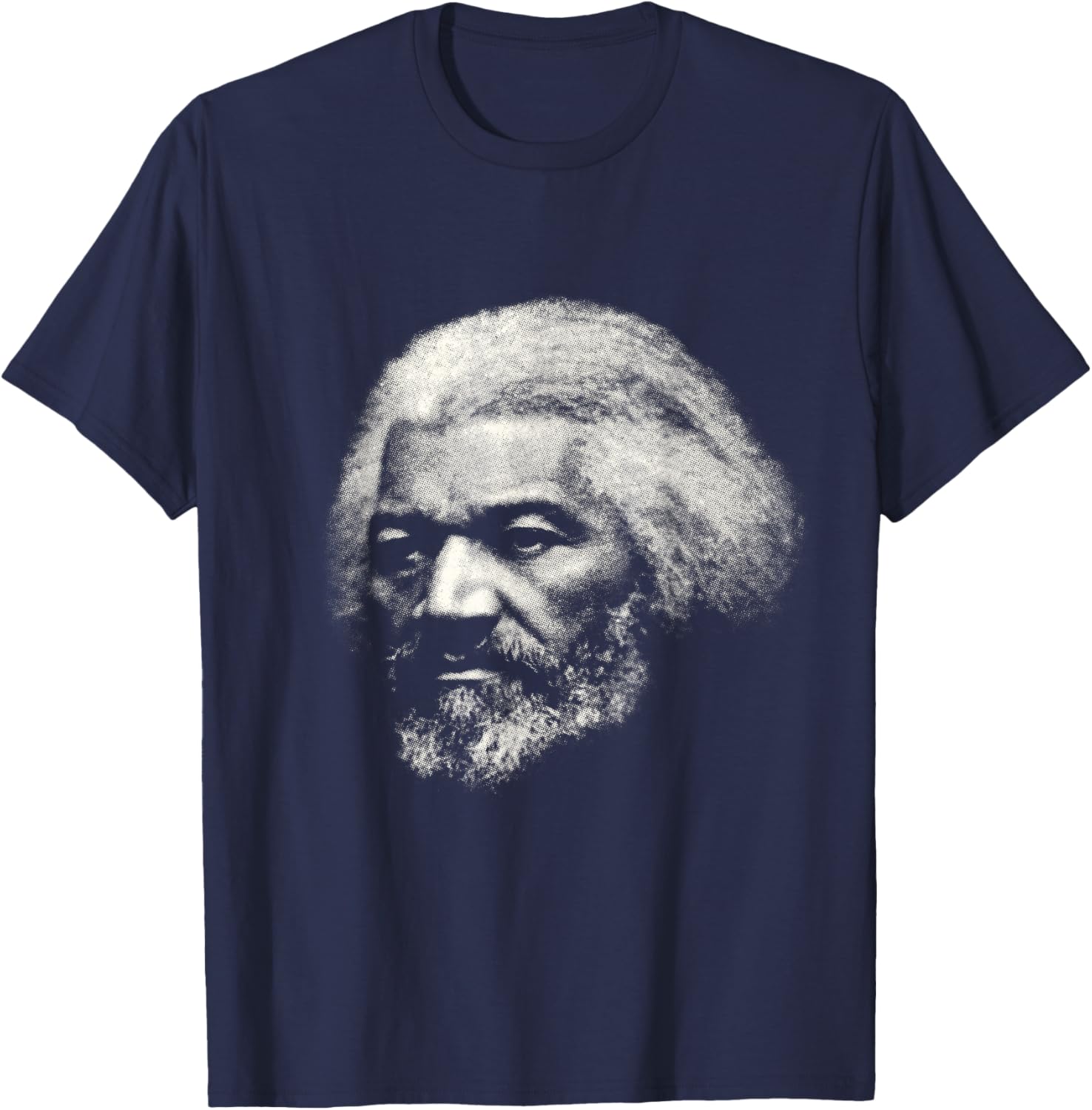 American Black History Frederick Douglass Teacher T-Shirt - T-Shirt | Navy