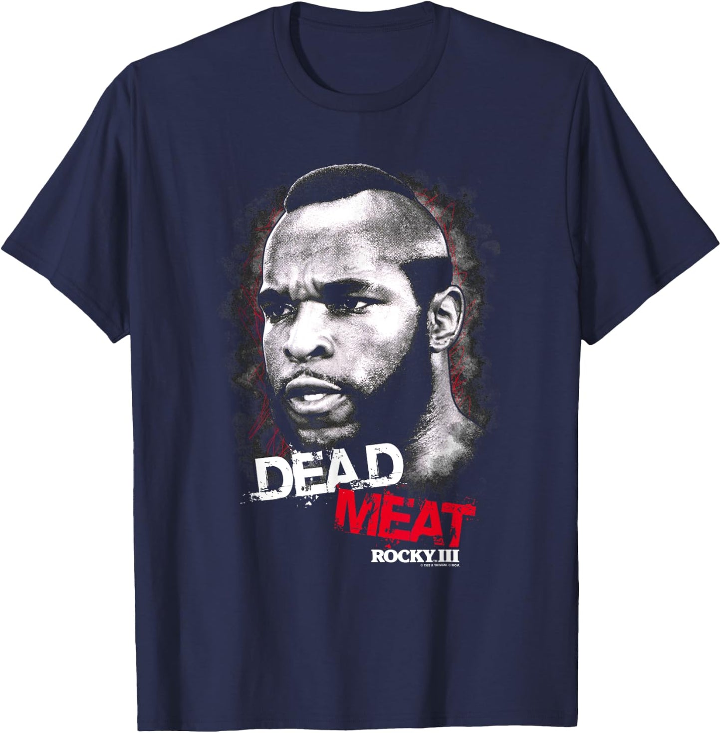 Rocky III Dead Meat T-Shirt - T-Shirt | Navy