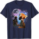 Howling at the Moon Red Panda Shirt - Red Panda T-Shirt - T-Shirt | Navy