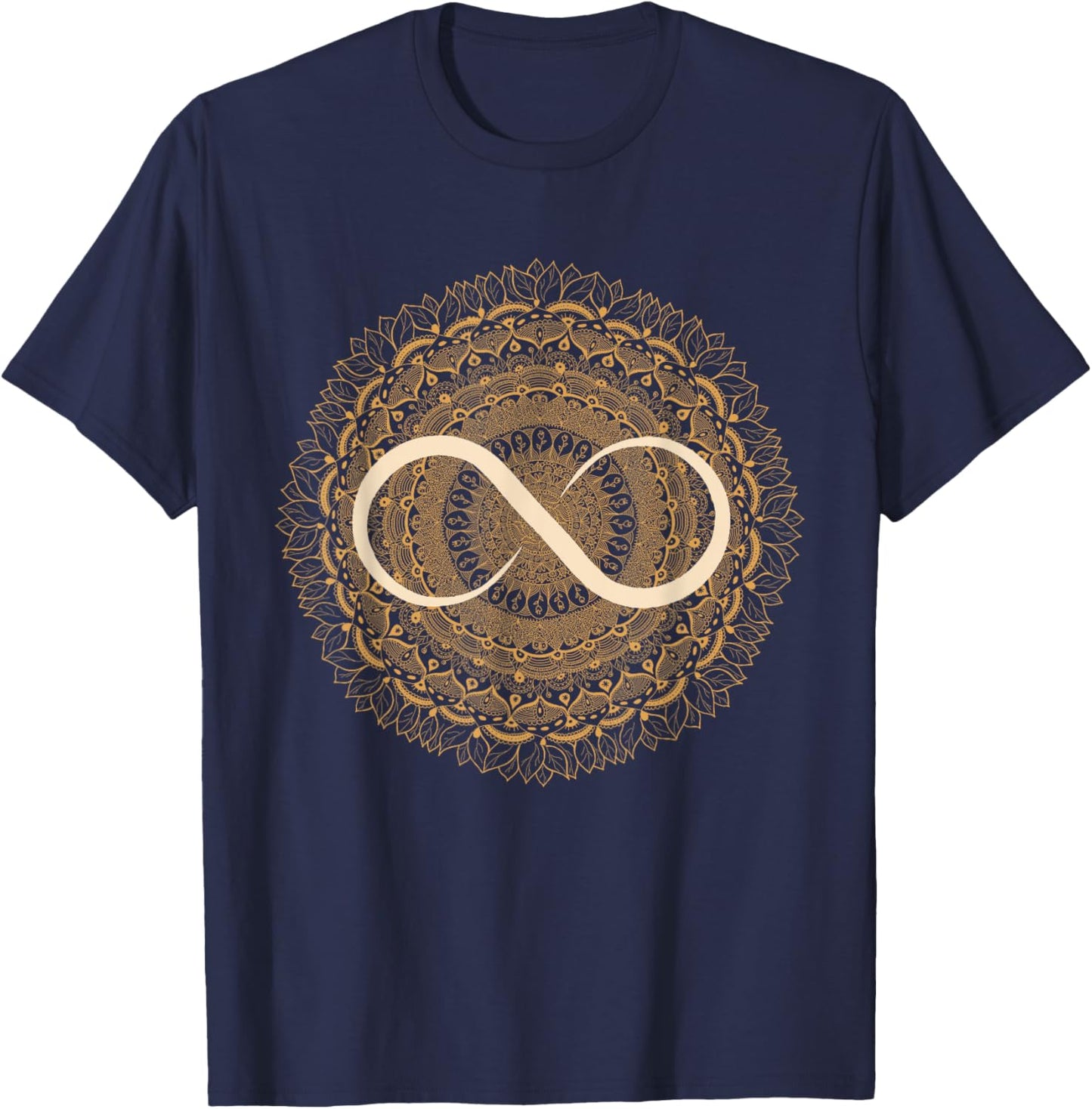Infinity Symbol T-Shirt - T-Shirt | Navy