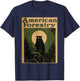 American Forestry Forest Great Owl America Parks T-Shirt - T-Shirt | Navy