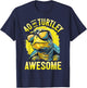 40th Birthday Turtle Age 40 Years I Tortoise 40th Birthday T-Shirt - T-Shirt | Navy