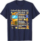 School Bus Driver's Prayer Motivational Job Saying Men Women T-Shirt - T-Shirt | Navy
