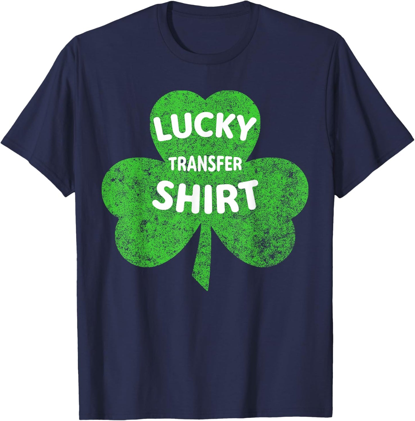Lucky Transfer Shirt For IVF Transfer Day Embryo Surrogate T-Shirt - T-Shirt | Navy