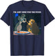 Disney The Lady and The Tramp I'm Just Here for The Food T-Shirt - T-Shirt | Navy