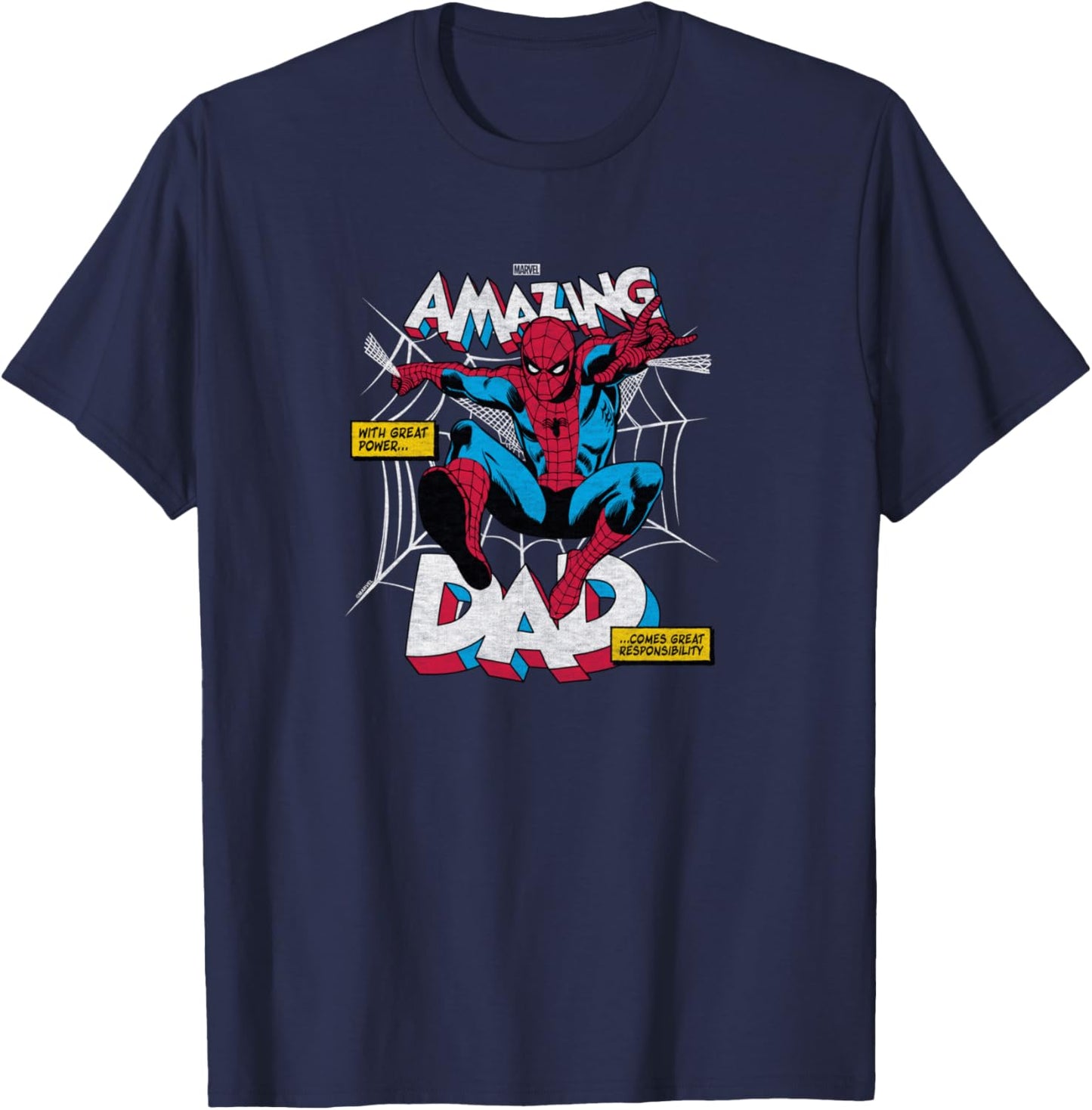 Spider-Man - Amazing Dad T-Shirt - T-Shirt | Navy