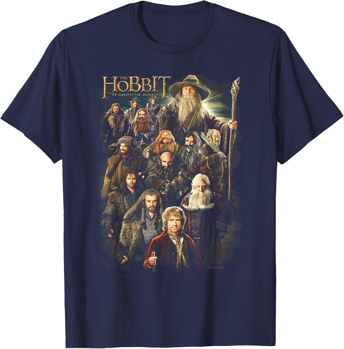 Hobbit Somber Company T-Shirt - T-Shirt | Navy