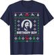 Jesus Christ Birthday Boy Ugly Christmas T-Shirt - T-Shirt | Navy