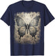 Butterfly Mode Hip Hop Fashion Damen Herren Schmetterling T-Shirt - T-Shirt | Navy
