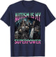 Autism Is My Superpower Funny Hard Skeleton Meme Bootleg T-Shirt - T-Shirt | Navy