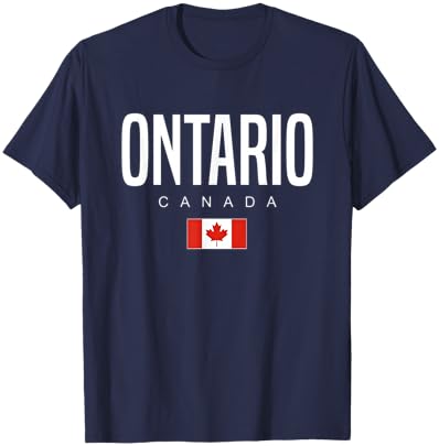 Ontario, Canada T-Shirt - T-Shirt | Navy