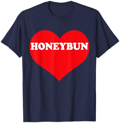 I Heart Honeybun, I Love Honeybun Custom T-Shirt - T-Shirt | Navy