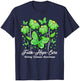 Faith Hope Cure Flower Butterfly Kidney Disease Awareness T-Shirt - T-Shirt | Navy