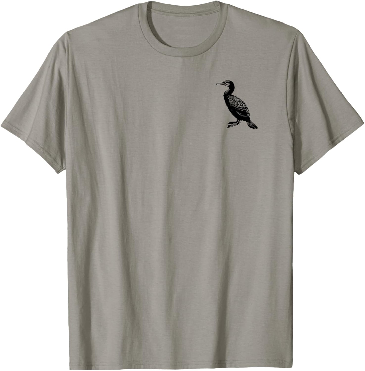 Cormorant Dad Mom Lover - Monochromatic Cormorant T-Shirt - T-Shirt | Sand