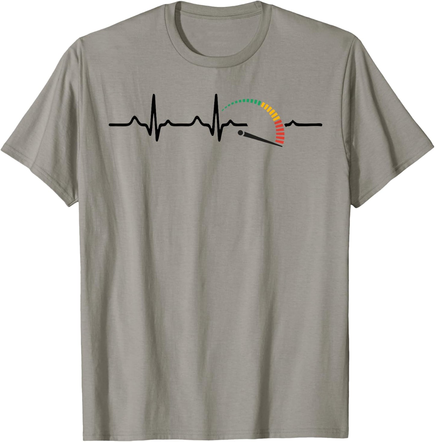 Speedometer Heartbeat Funny Auto Mechanic women T-Shirt - T-Shirt | Sand